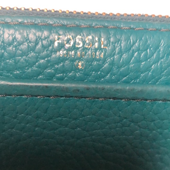 Leather fossil wallet - Picture 2 of 8